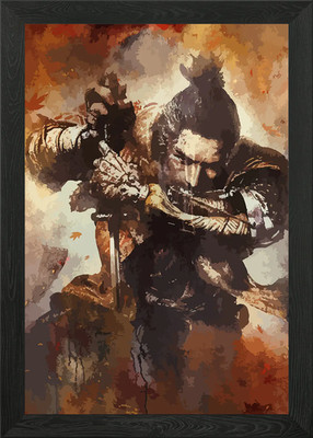 Sekiro Framed Wall Art Poster Canvas Print Picture
