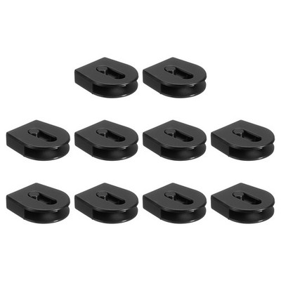 10Pcs Wheeled Cord Locks for Drawstring Toggle Slider Stopper, 0.8x0.9 Inch