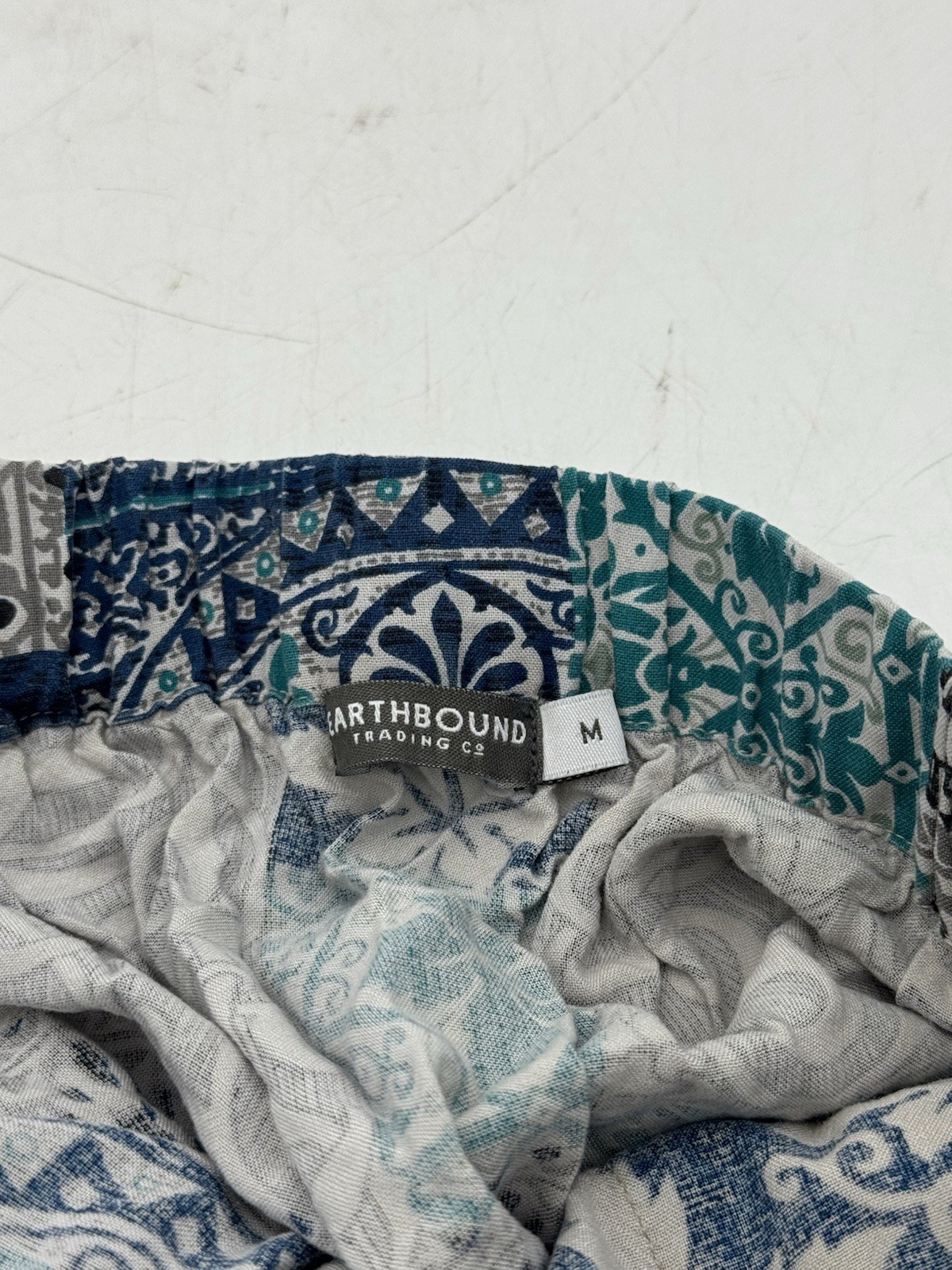 Earthbound Trading Co Patchwork Long Boho Skirt S… - image 5