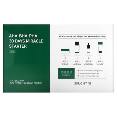 2 X Some By Mi, AHA.BHA.PHA, 30 Days Miracle Starter Edition, 4 Piece Kit
