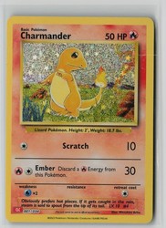 Charmander 001/034 Trading Card Game Classic Holo