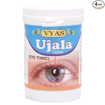4x Vyas UJALA Tabletten Ayurvedisch Kräuter Ayurvedisch Augen Wellness#