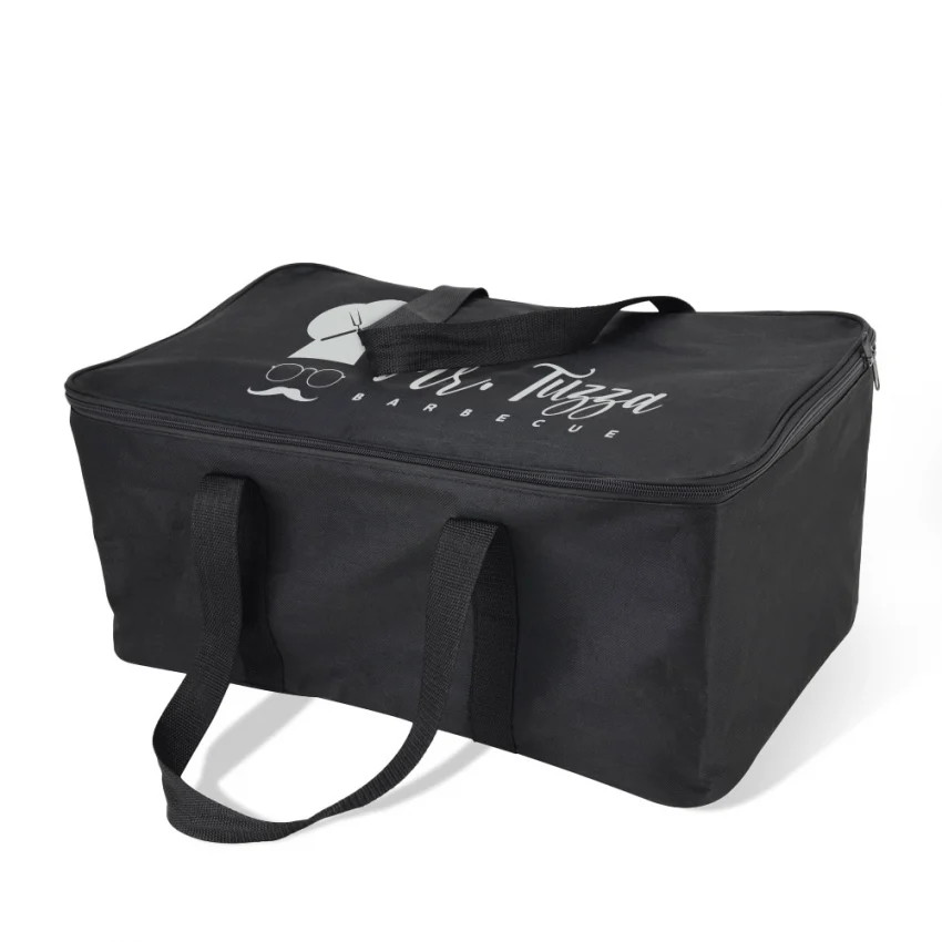 Sac barbecue sans fumée rectangulaire Merapi en nylon rembourré imperméable