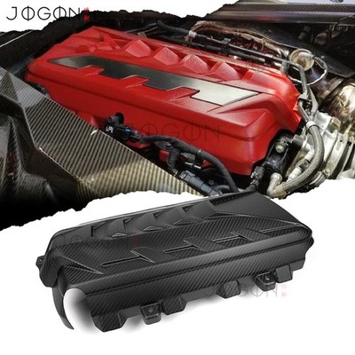 Matte Carbon Engine Bay Cover Trim For Corvette C8 Z51  Stingray E-Ray 2020-2025