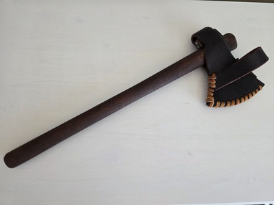 #ad Hand Hammered Forged 1095 Steel Tomahawk Axe US Made $104.99