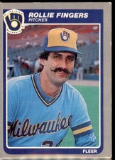 1985 Fleer #581 Rollie Fingers