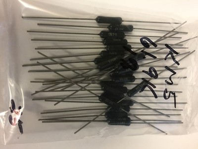 KM5 61.9K    1% RESISTORS 25  PCS NOS