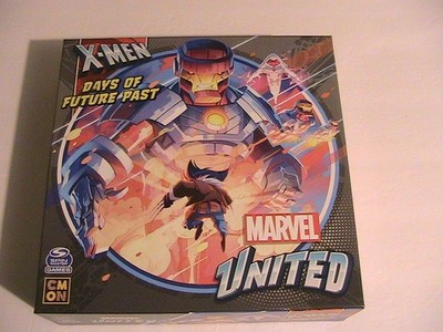 *READ* Painted Days of Future Past X-Men Marvel United CMON Board Game Expansion
