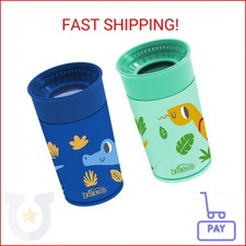 Dr. Brown's Milestones Cheers 360 Spoutless Transition Cup, Travel Friendly and