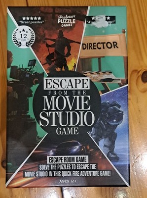 Escape from the Movie Studios - Professor Puzzle Games, Escape-Spiel