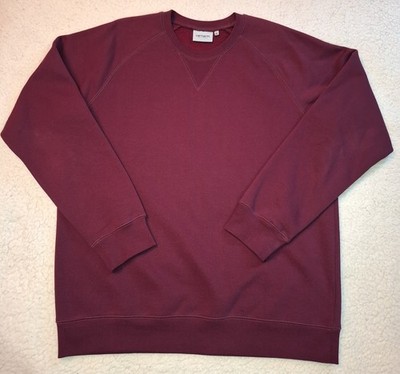 Carhartt WIP Chase Sweatshirt XXL Weinrot