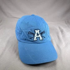 Arizona Jean Company Hat Men OS Blue Strapback Cap Lacrosse Embroidered