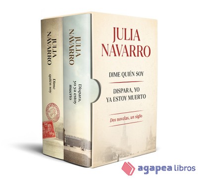 Estuche Julia Navarro (contiene: Dime quién soy | Dispara, yo ya estoy muerto)