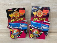 Vintage Spectra Star '57 Chevy Yo-Yo Red Plastic Blister Pack Packaging NWT 2x