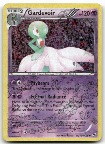 Gardevoir RC10/RC25 Legendary Treasures: Radiant Collection Holo