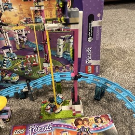 LEGO Friends Amusement Park Roller Coaster (41130) ~ 100% Complete w Manuals/Box
