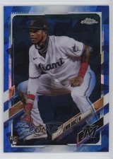 2021 Topps Chrome Sapphire Edition Lewin Diaz #417 0q0m