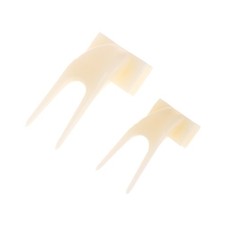 2pcs Bird Holder Fruit Vegetable Fork for Cage Small Animal Feeder Toy