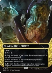 Plaza of Heroes (Borderless Galaxy Foil) Edge of Eternities