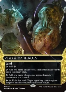 Plaza of Heroes (Borderless Galaxy Foil) Edge of Eternities
