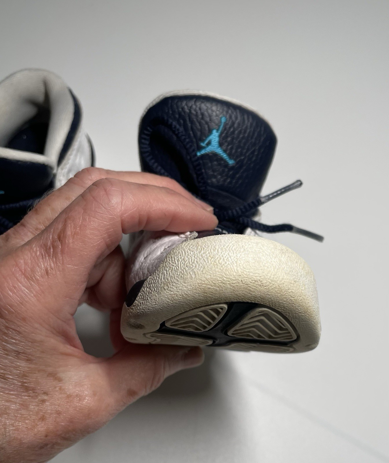 Air Jordan 13 (TD) Retro Toddler Size 9C White Blue Trim DJ3004-144 thumbnail 9