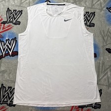 Nike Pro Breathe Sleeveless Fitted Base Layer Men's 2XL Shirt