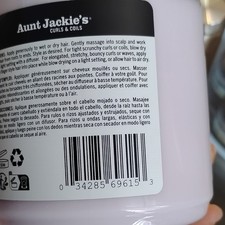 Aunt Jackie's Curls & Coils Curl Cream Curl Enhancing for Curly Hair Unisex