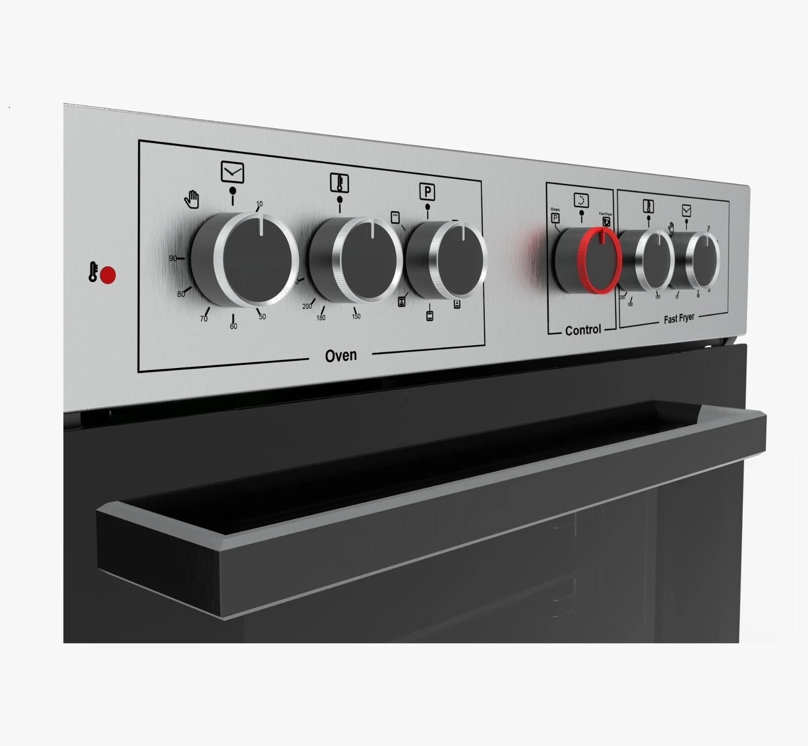 Forno da incasso Staylux con sistema friggitrice ad aria | B66-MFRY Classe A foto 2