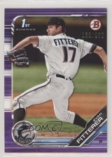 2019 Bowman Draft Purple 168/250 Evan Fitterer #BD-68 vs1