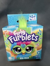 FURBY Furblets PIX-ELLE Electronic Mini Plush Toy Keychain Music Furbish Phases