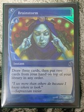 Swirling Knowledge Future Prediction Frame Brainstorm Mystery Booster 2 Foil