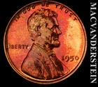 1950 Lincoln Wheat Cent- Choice Gem Proof- Luster- No Reserve #L7032