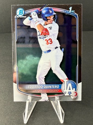 Los Angeles Dodgers - 2025 Bowman 7 Card 1st Bowman Paper & Chrome & Parallels - Picture 8 of 15