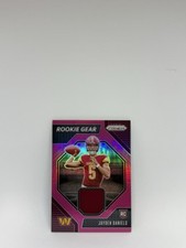 2024 Panini Prizm  Rookie Gear Jayden Daniels #RG-JDS Pink Prizm (MEM, RC)
