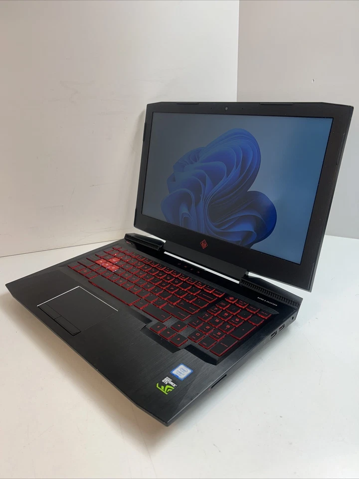 Игровой ноутбук HP OMEN 15,6 дюйма i7-7700HQ 32 ГБ Ram твердотельный накопитель 1 ТБ GTX 1050 Ti с подсветкой W11P - Изображение 3 из 4