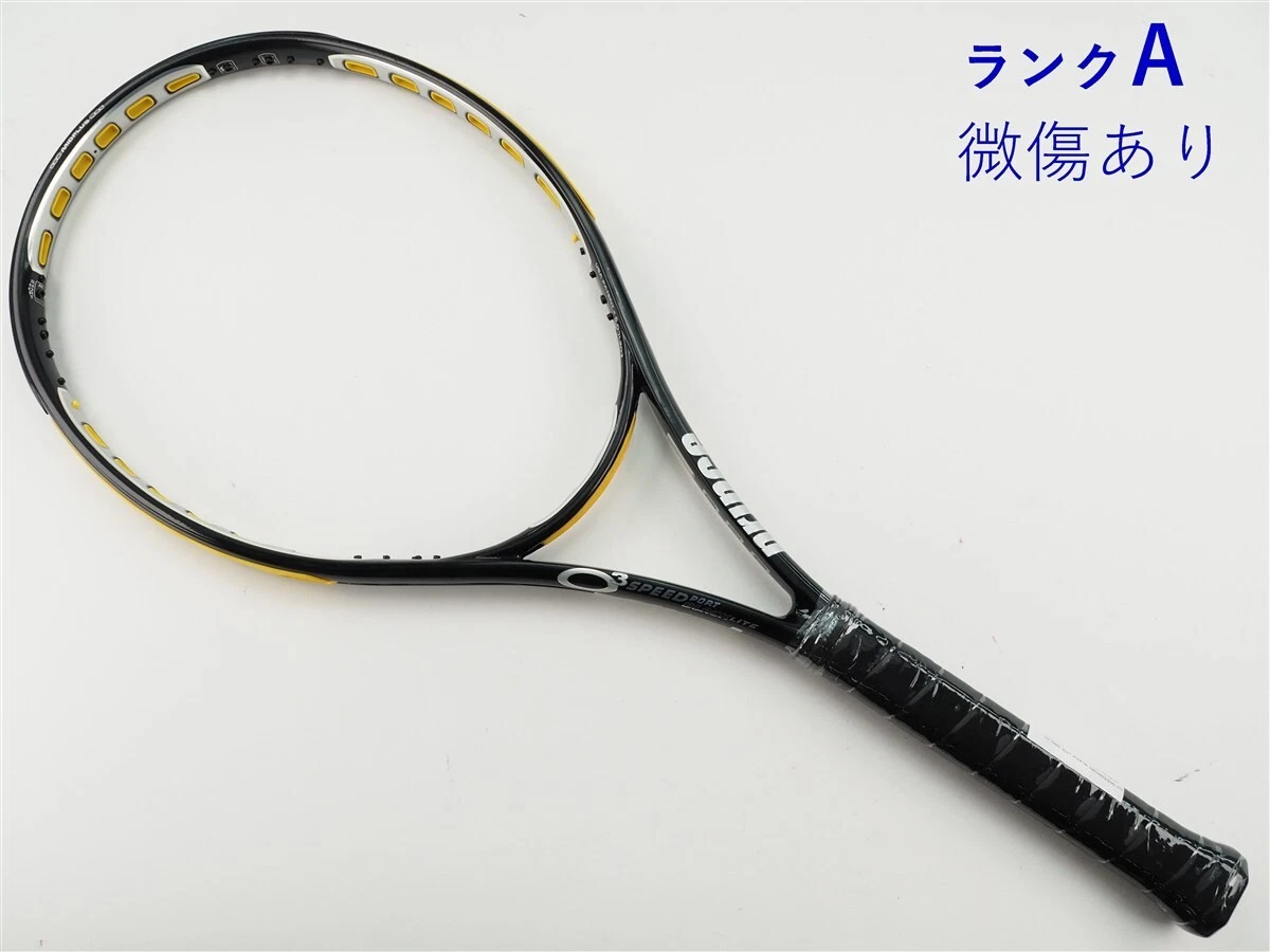 【ガット新品】プリンスO3 SPEED PORT Black MP シャラポワ Prince O3 Speedport Black for sale - eBay