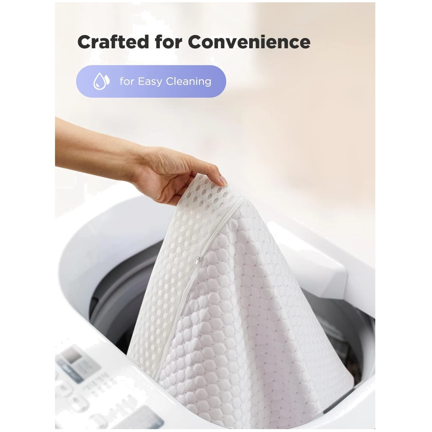 Cooling Soft Mattress Topper Full Size with Washable Cover