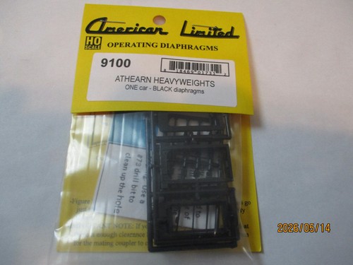 American Limited # 9100 Athearn Heavyweights diafragmas negros escala HO | Zustand: New