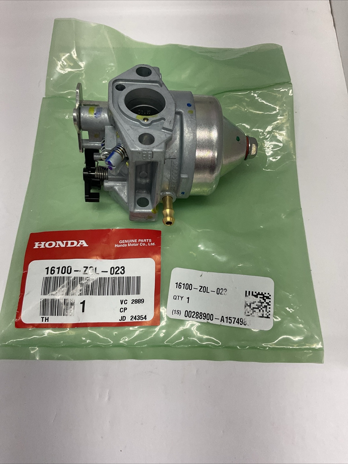 Genuine Honda 16100-Z0L-023 Carburetor OEM 712319628546| eBay