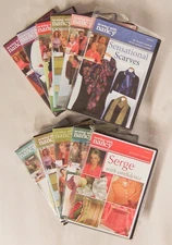 "SEWING WITH NANCY" Instructional DVDs -- BRAND NEW, SEALED -- YOU CHOOSE!