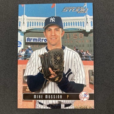 Mike Mussina 2003 Donruss Studio Card #60 MLB New York Yankees
