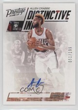 2016 Panini Prestige Distinctive Ink Signatures 51/199 Allen Crabbe #8 Auto 1u6