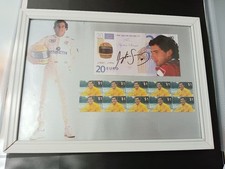 Set autografo stampato Ayrton Senna