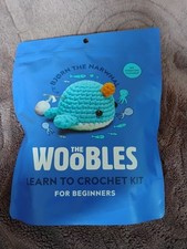 The Woobles- BJORN THE NARWHAL Learn To Crochet Kit for Beginners NEW 