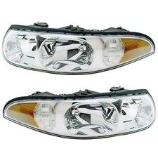 Headlights Pair Set for 00-00 Buick Le Sabre ...