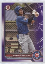 2022 Bowman Draft Purple /250 Alexis Hernandez #BD-173 0nr3