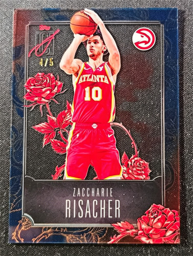 2025 Topps Signature Zaccharie Risacher Blue (RAW)