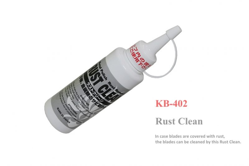 Kanetsune Seki Japan KB-402 Rust Cleaner for Carbon/Stainless Steel Knives