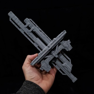 MAC Orbital Defense Platform 12'' 3D Printed Halo Display Model