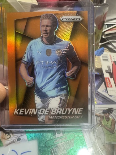 2024-25 Prizm Premier League Orange Flashback #1 Kevin De Bruyne /25 Man City